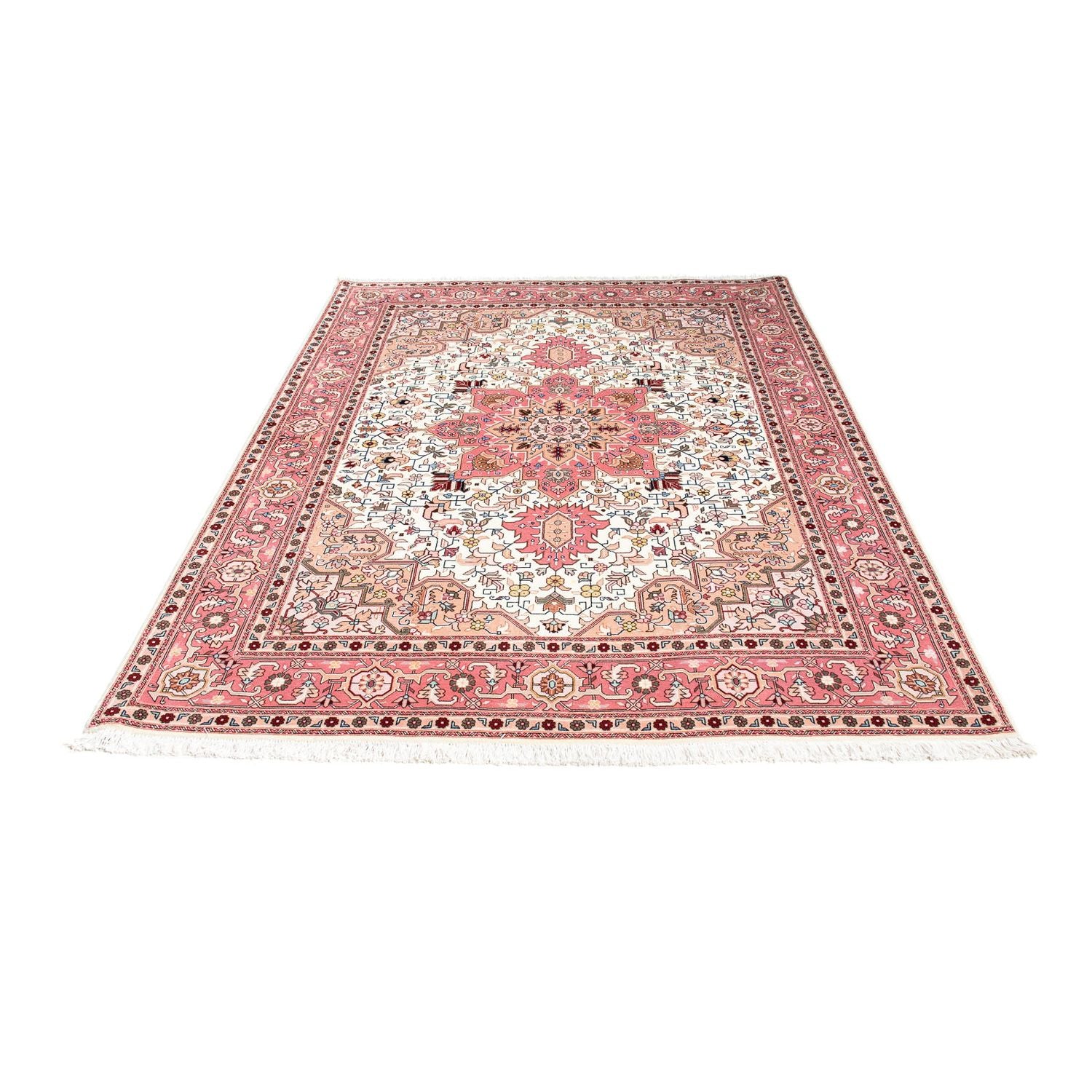 Tapis persan - Tabriz - Premium - 213 x 152 cm - beige