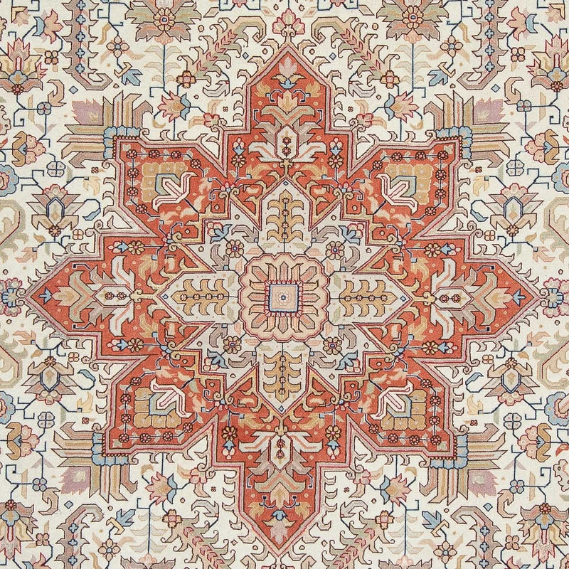 Tapis persan - Tabriz - Royal - 306 x 200 cm - beige