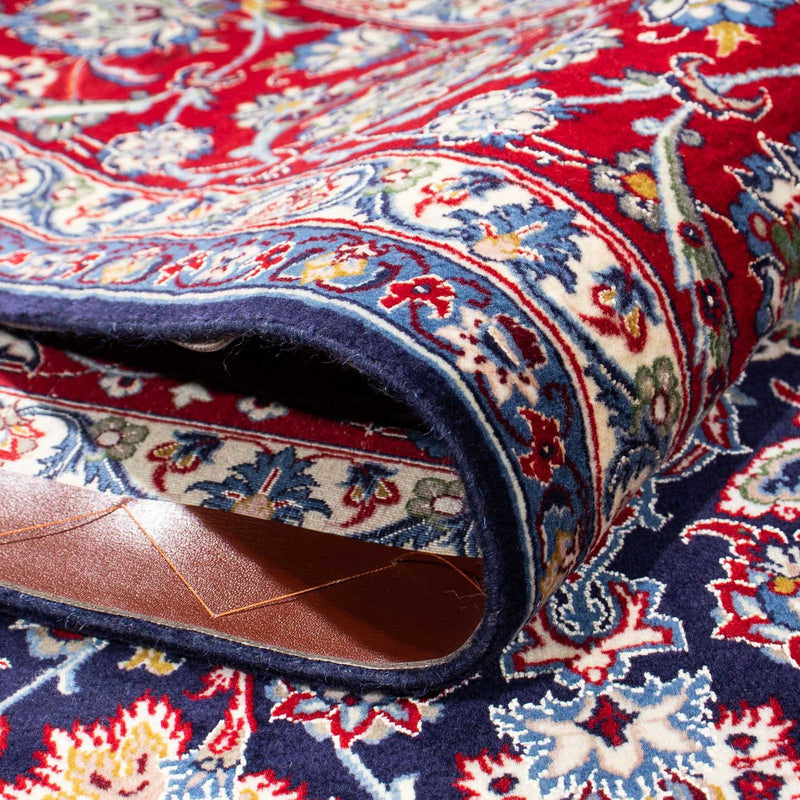 Tapis persan - Isfahan - Premium - 238 x 171 cm - bleu foncé