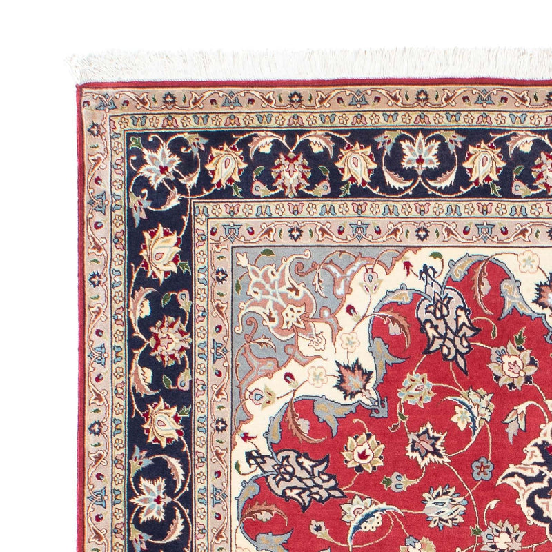 Tapis persan - Tabriz - 207 x 150 cm - rouge