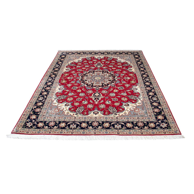 Tapis persan - Tabriz - 207 x 150 cm - rouge