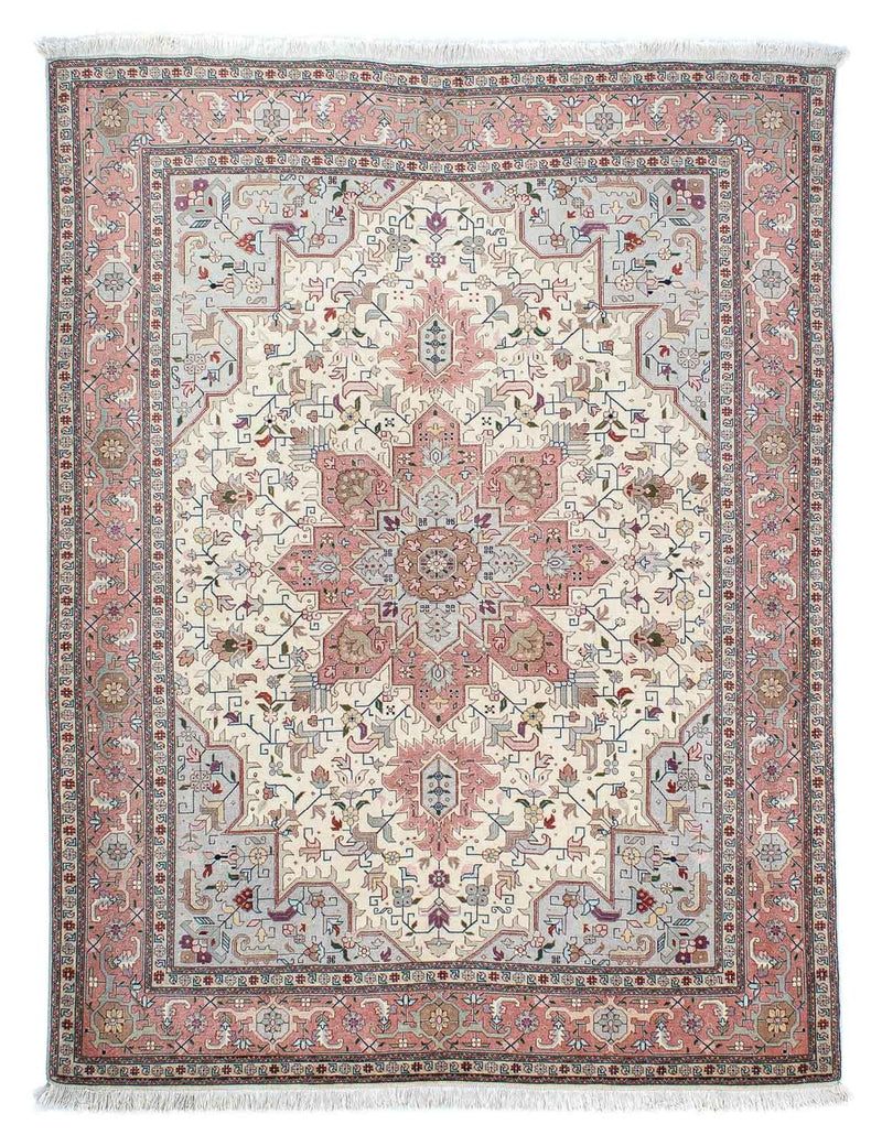 Tapis persan - Tabriz - Royal - 200 x 149 cm - beige