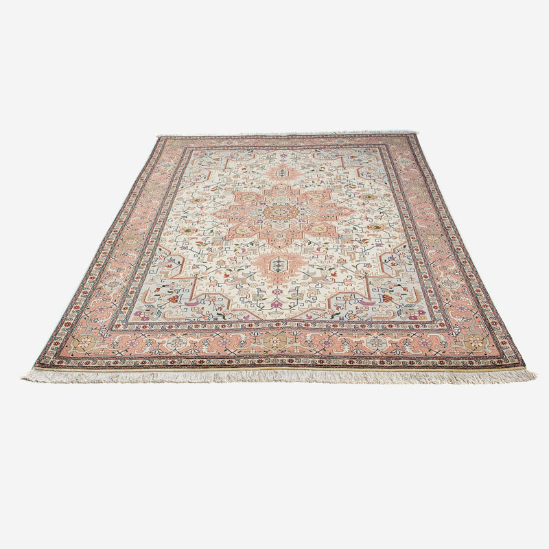 Tapis persan - Tabriz - Royal - 200 x 149 cm - beige