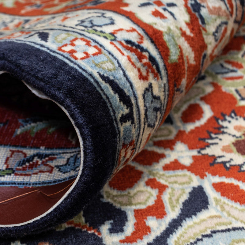 Tapis persan - Royal - 294 x 203 cm - bleu foncé