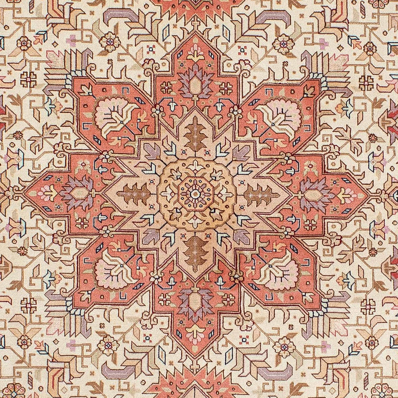 Tapis persan - Tabriz - Royal - 205 x 152 cm - beige