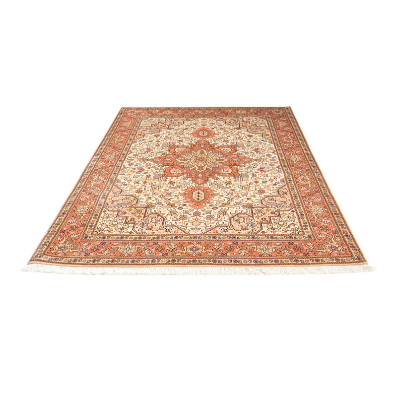 Tapis persan - Tabriz - Royal - 205 x 152 cm - beige