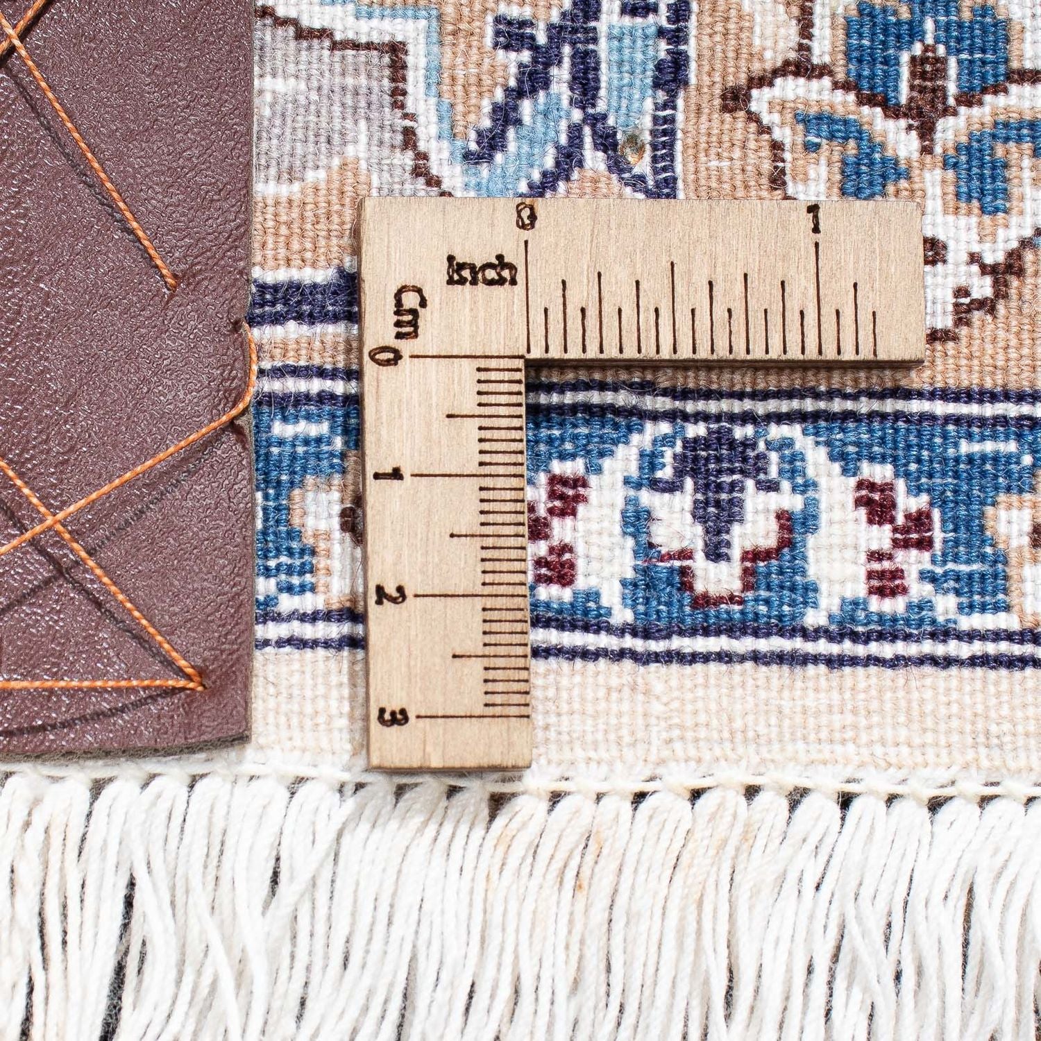 Tapis persan - Nain - Premium - 314 x 219 cm - beige