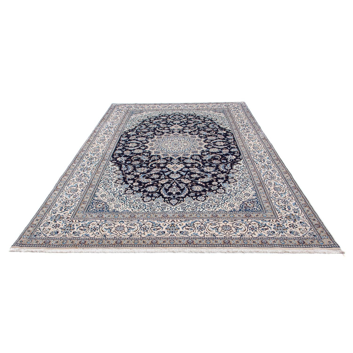 Tapis persan - Nain - Premium - 316 x 200 cm - beige