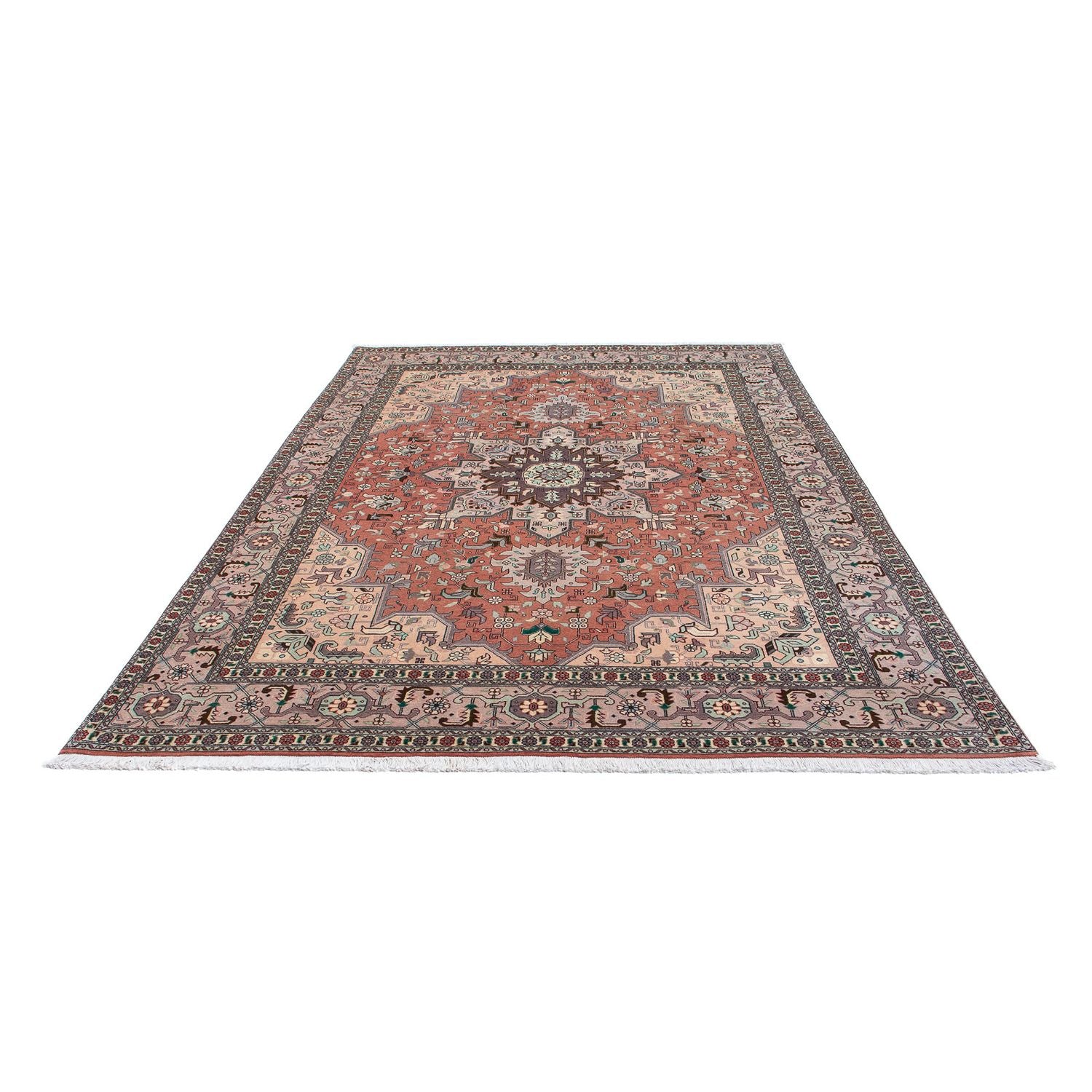 Tapis persan - Tabriz - Royal - 294 x 200 cm - beige