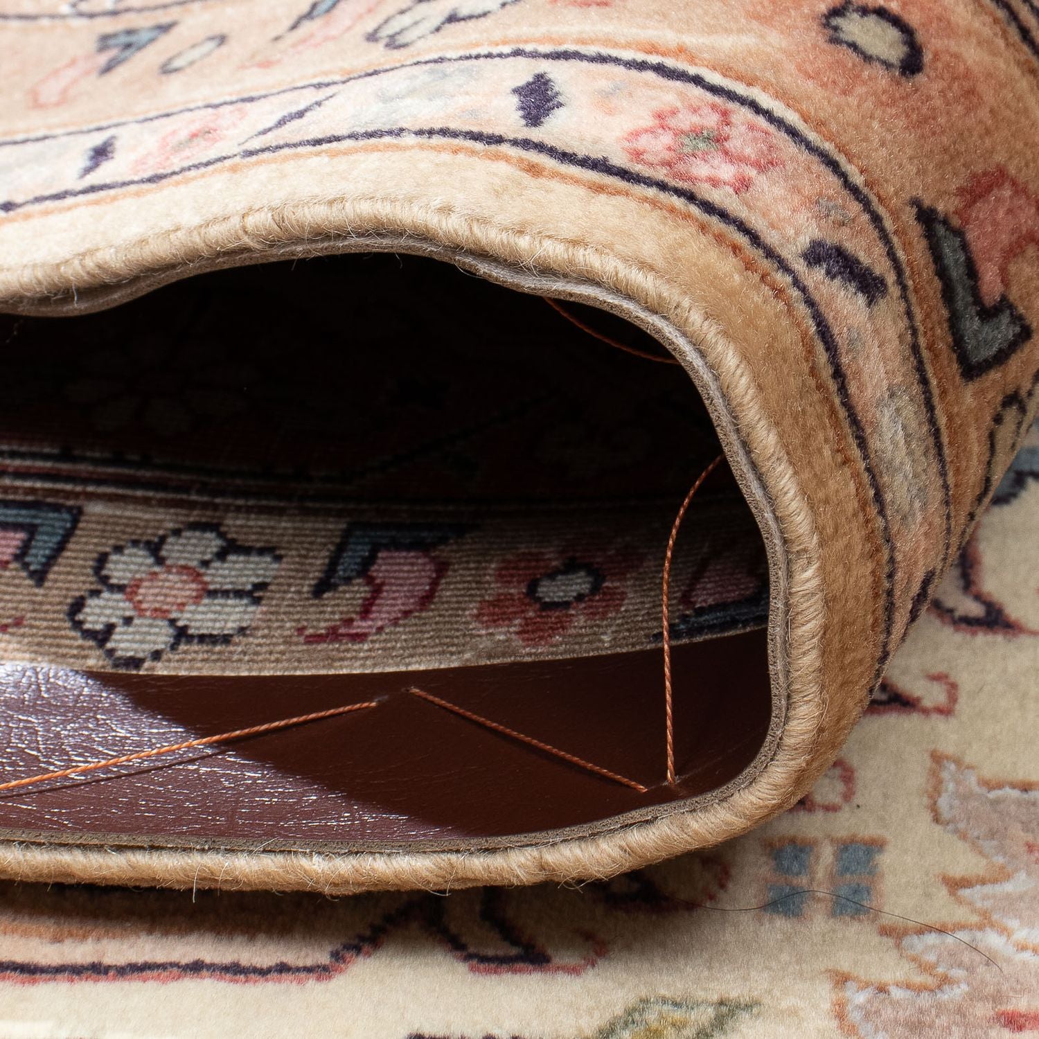Tapis persan - Tabriz - 313 x 203 cm - marron