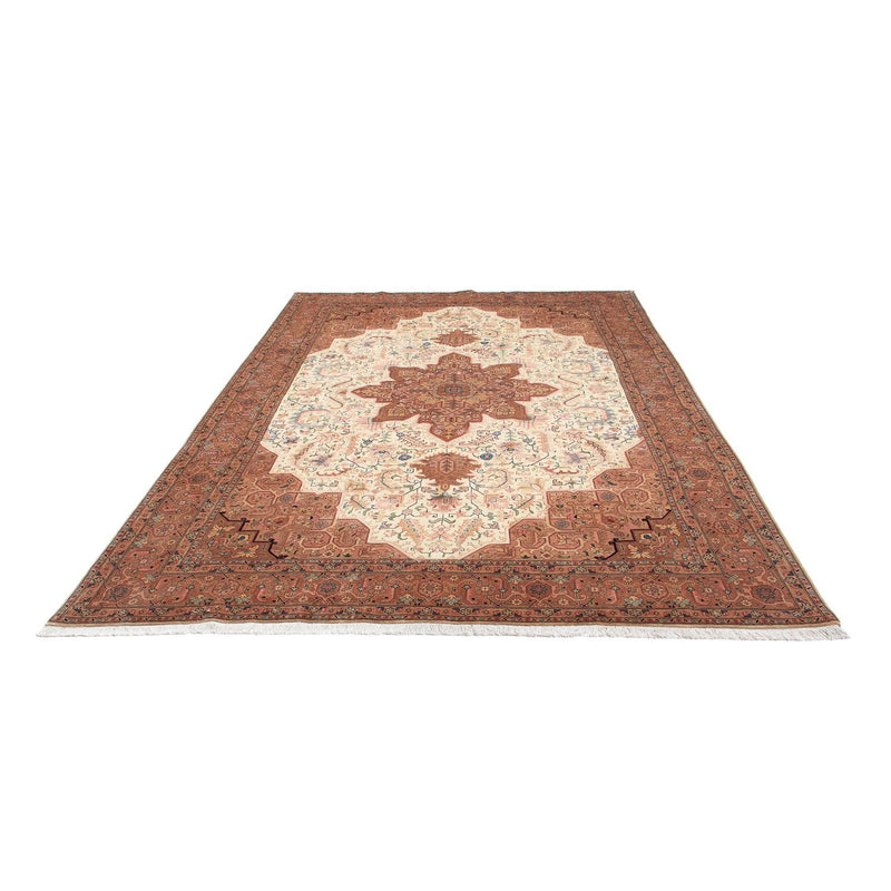 Tapis persan - Tabriz - 313 x 203 cm - marron