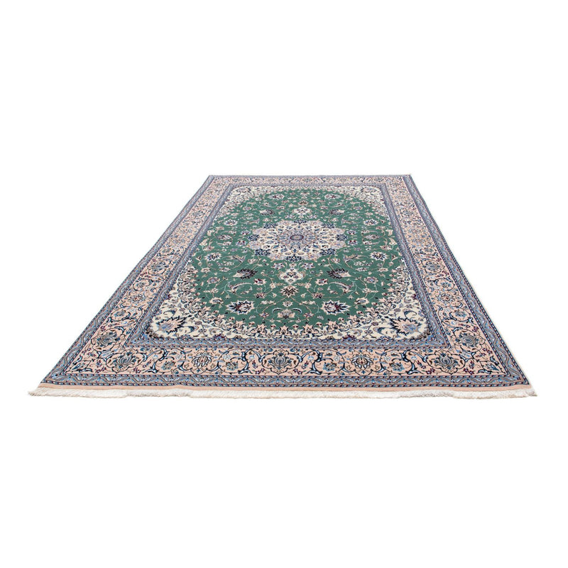 Tapis persan - Nain - Royal - 302 x 200 cm - vert
