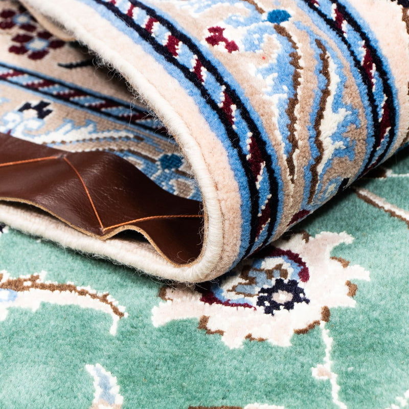Tapis persan - Nain - Royal - 293 x 198 cm - vert