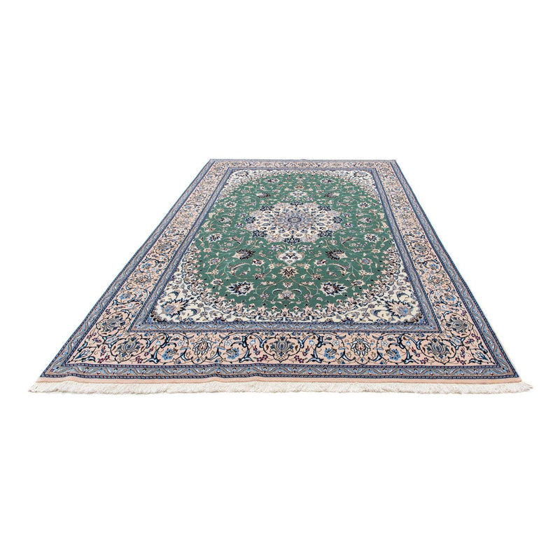Tapis persan - Nain - Royal - 293 x 198 cm - vert