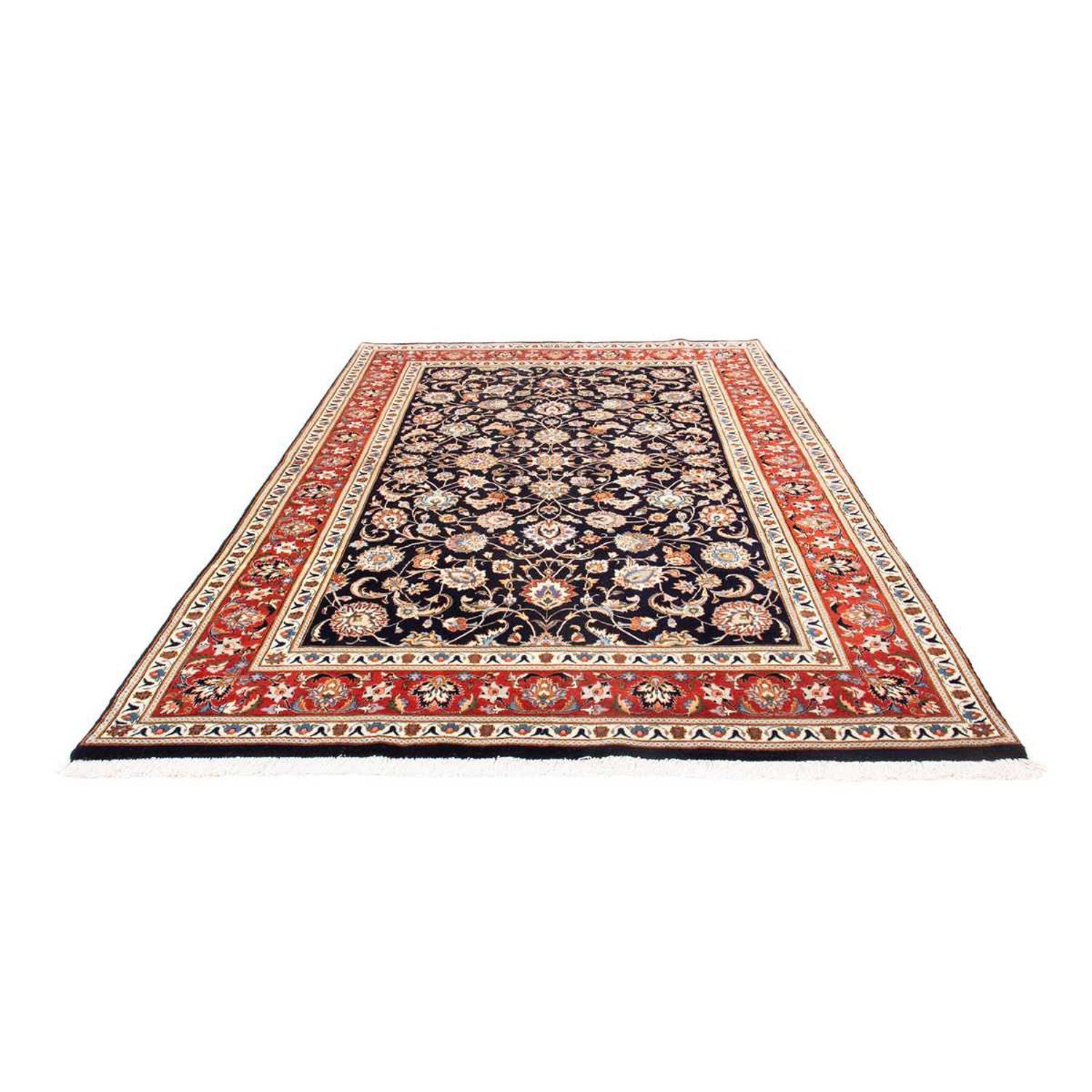 Tapis persan - Classique - 300 x 193 cm - bleu foncé