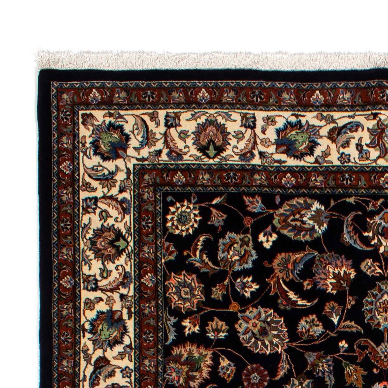 Tapis persan - Classique - 293 x 205 cm - bleu foncé