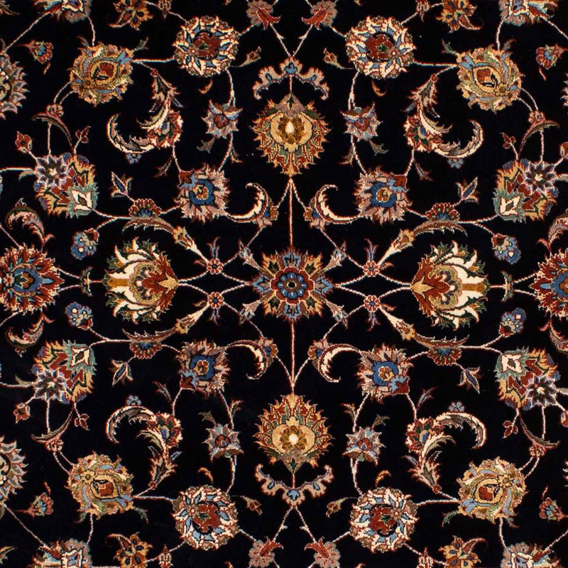 Tapis persan - Classique - 286 x 198 cm - bleu foncé