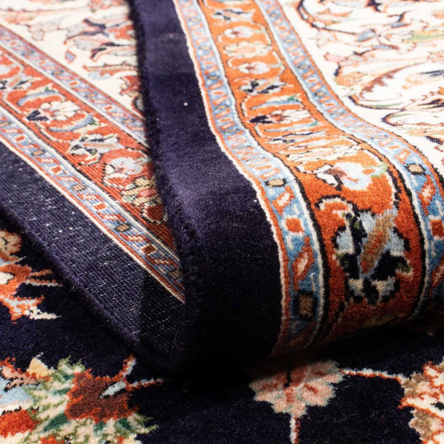Tapis persan - Classique - 286 x 198 cm - bleu foncé