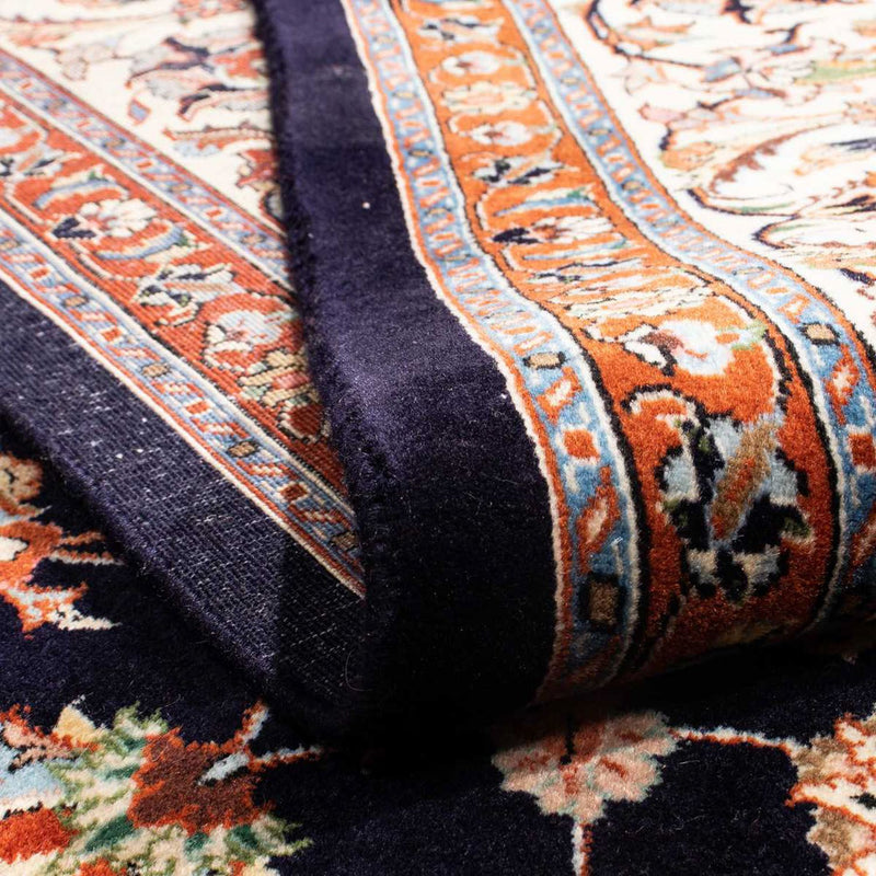 Tapis persan - Classique - 286 x 198 cm - bleu foncé
