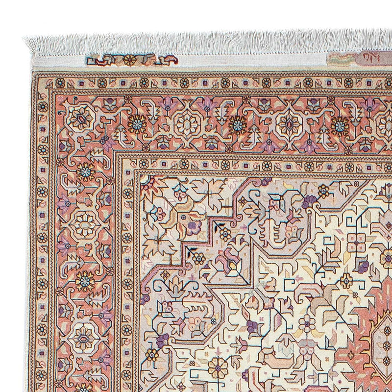 Tapis persan - Tabriz - Royal - 212 x 151 cm - beige
