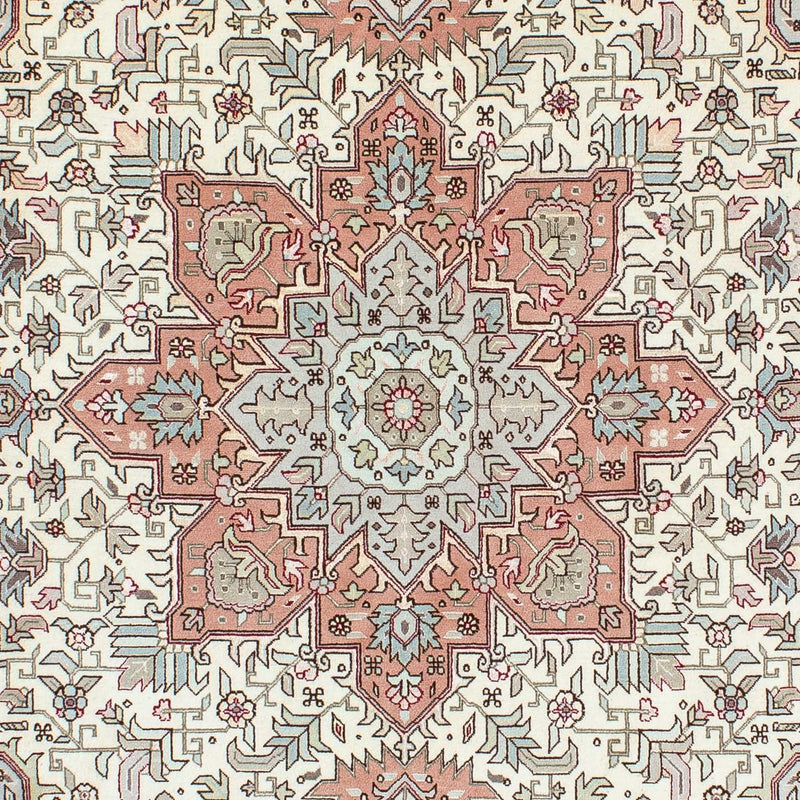 Tapis persan - Tabriz - Royal - 218 x 152 cm - beige