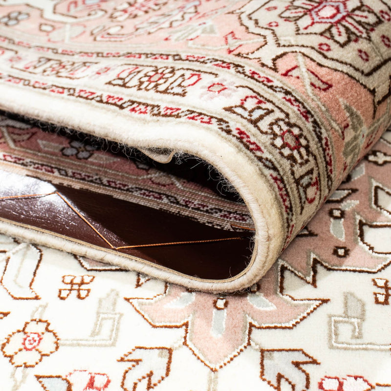Tapis persan - Tabriz - Royal - 218 x 152 cm - beige