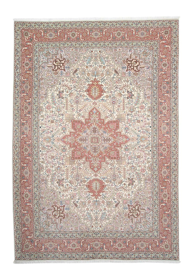 Tapis persan - Tabriz - Royal - 303 x 207 cm - beige