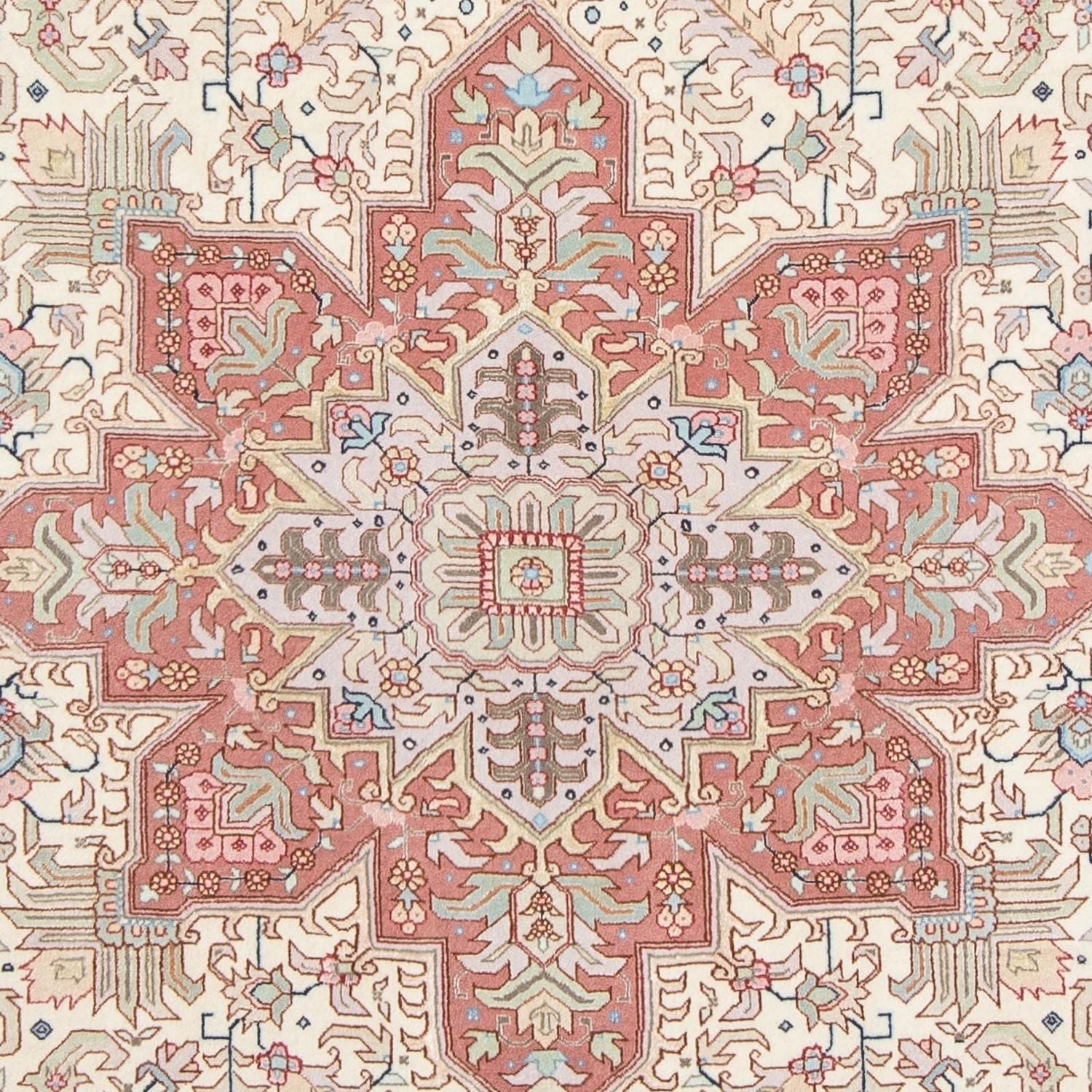 Tapis persan - Tabriz - Royal - 303 x 207 cm - beige