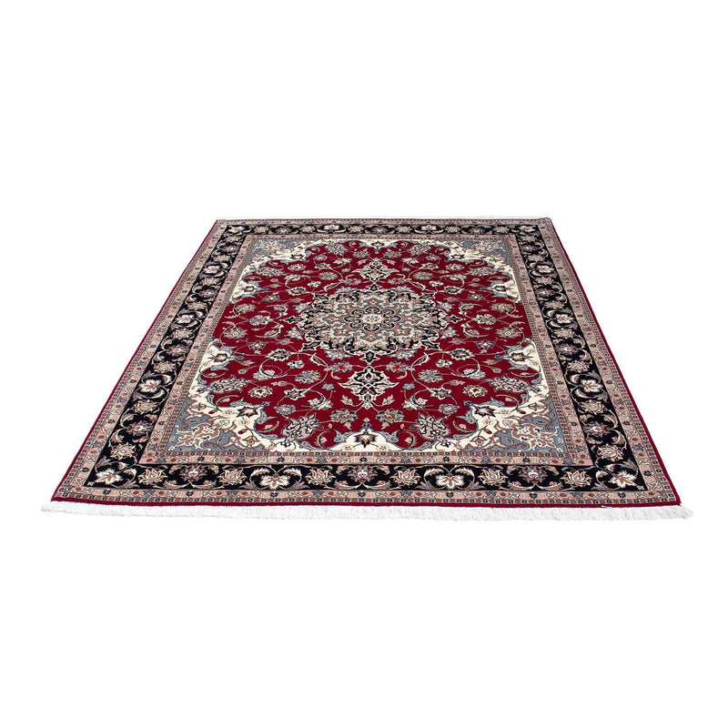 Tapis persan - Tabriz - Royal - 184 x 154 cm - rouge foncé