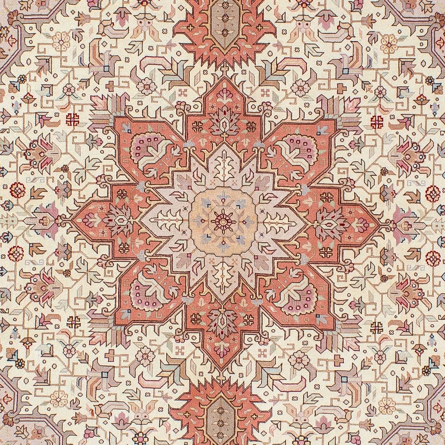 Perserteppich - Täbriz - Royal 207 x 152 cm Teppichbrücke