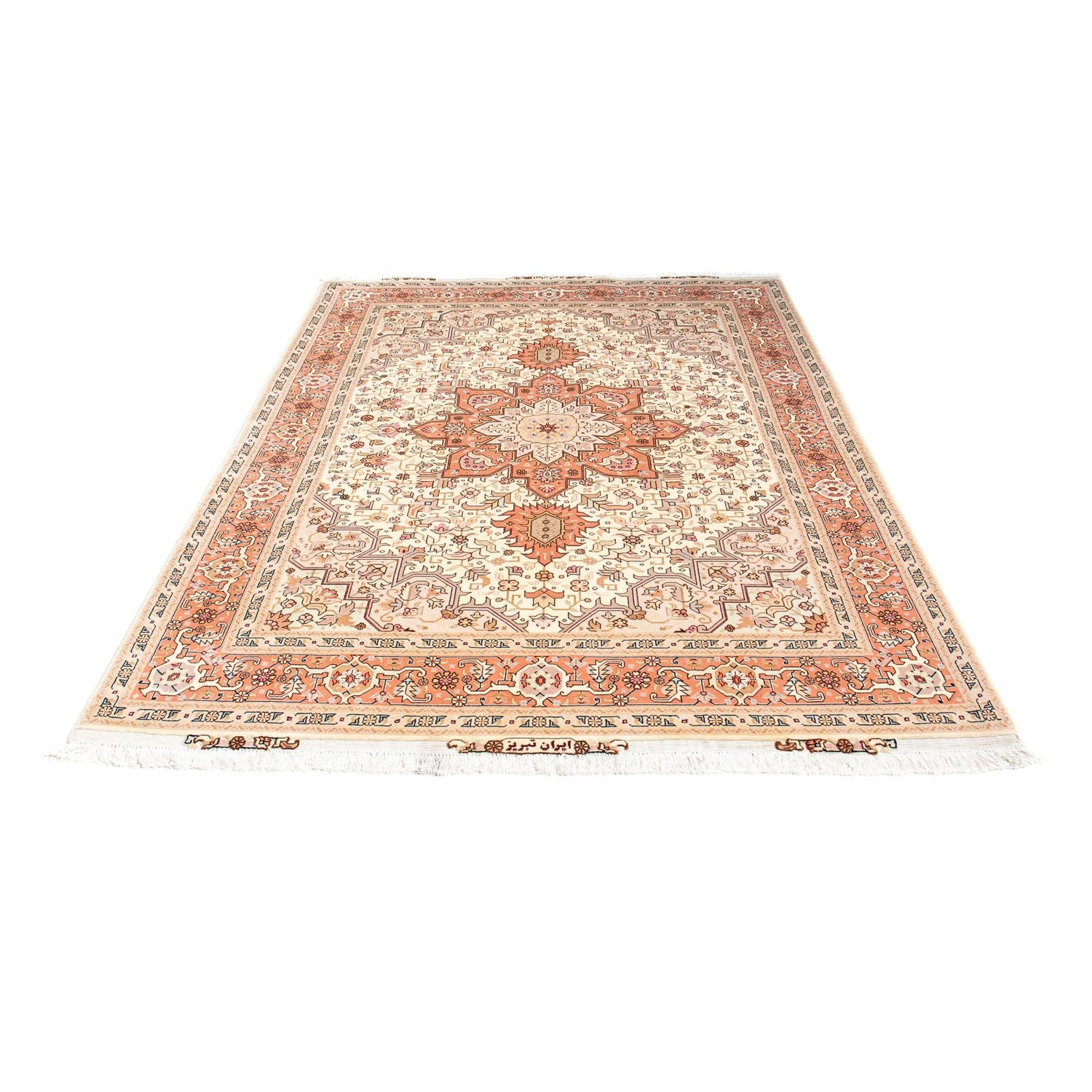 Perserteppich - Täbriz - Royal 207 x 152 cm Teppichbrücke
