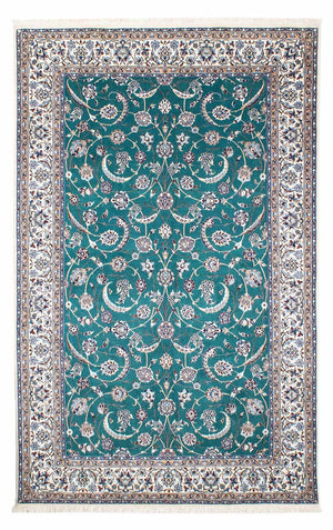Tapis persan - Nain - Premium - 228 x 146 cm - bleu