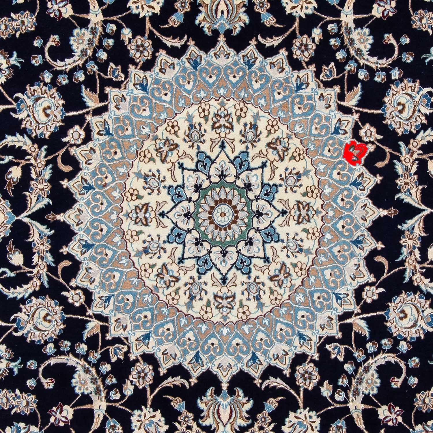 Tapis persan - Nain - Royal - 300 x 202 cm - noir