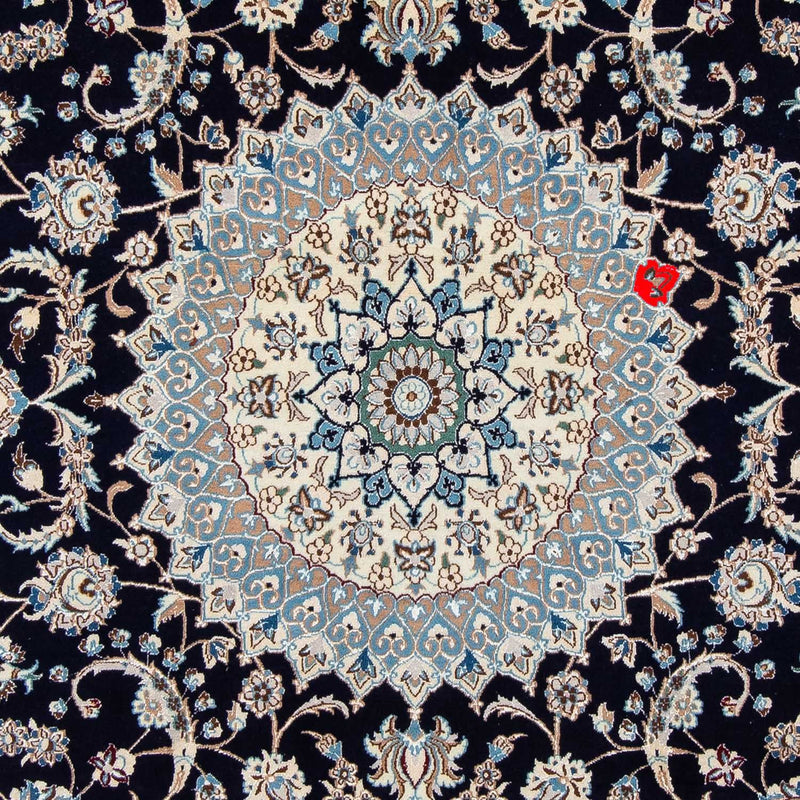 Tapis persan - Nain - Royal - 300 x 202 cm - noir