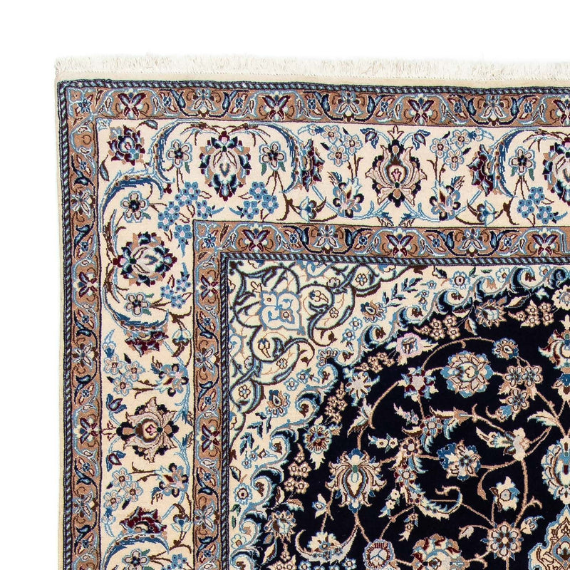 Tapis persan - Nain - Royal - 300 x 202 cm - noir