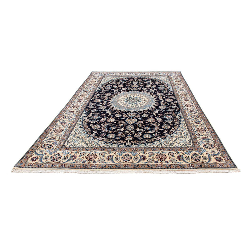 Tapis persan - Nain - Royal - 300 x 202 cm - noir