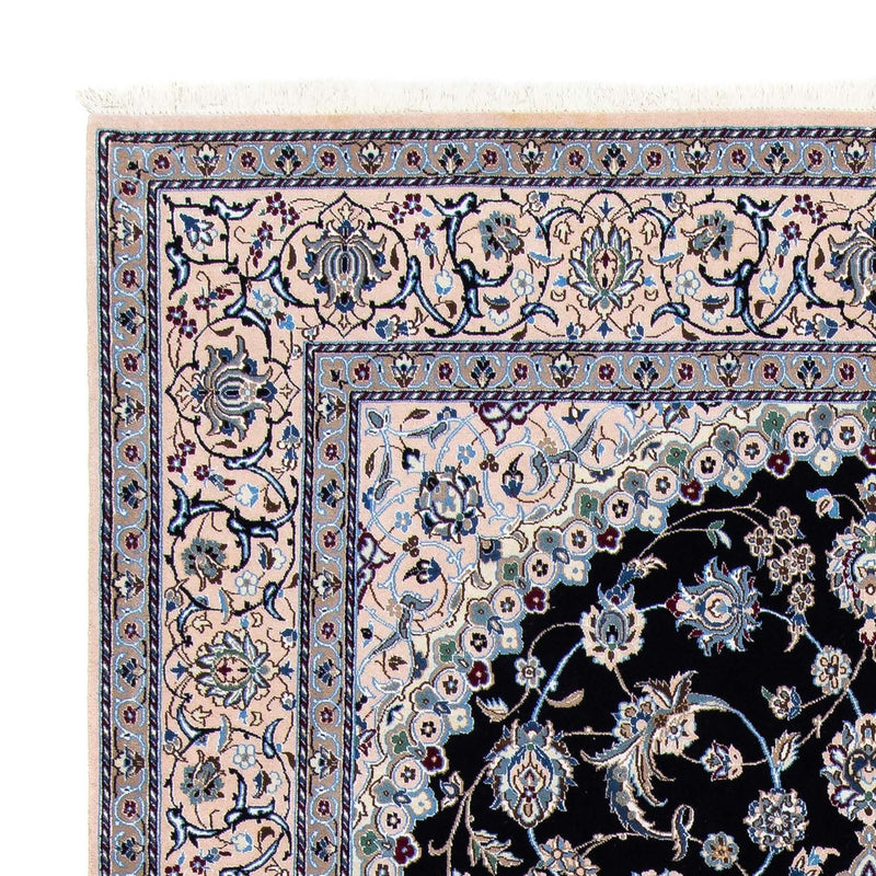 Tapis persan - Nain - Royal - 295 x 204 cm - noir