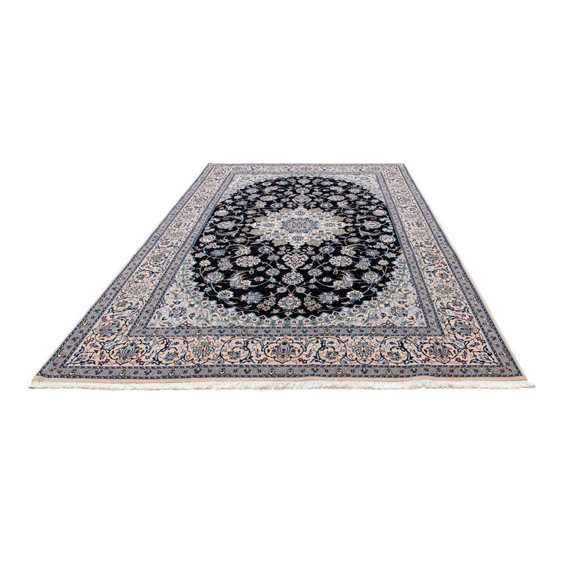 Tapis persan - Nain - Royal - 295 x 204 cm - noir