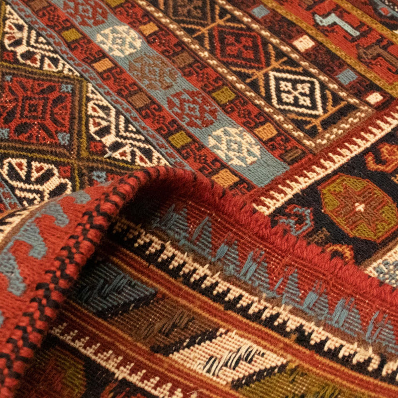 Tapis persan - Nomadic - 293 x 197 cm - multicolore