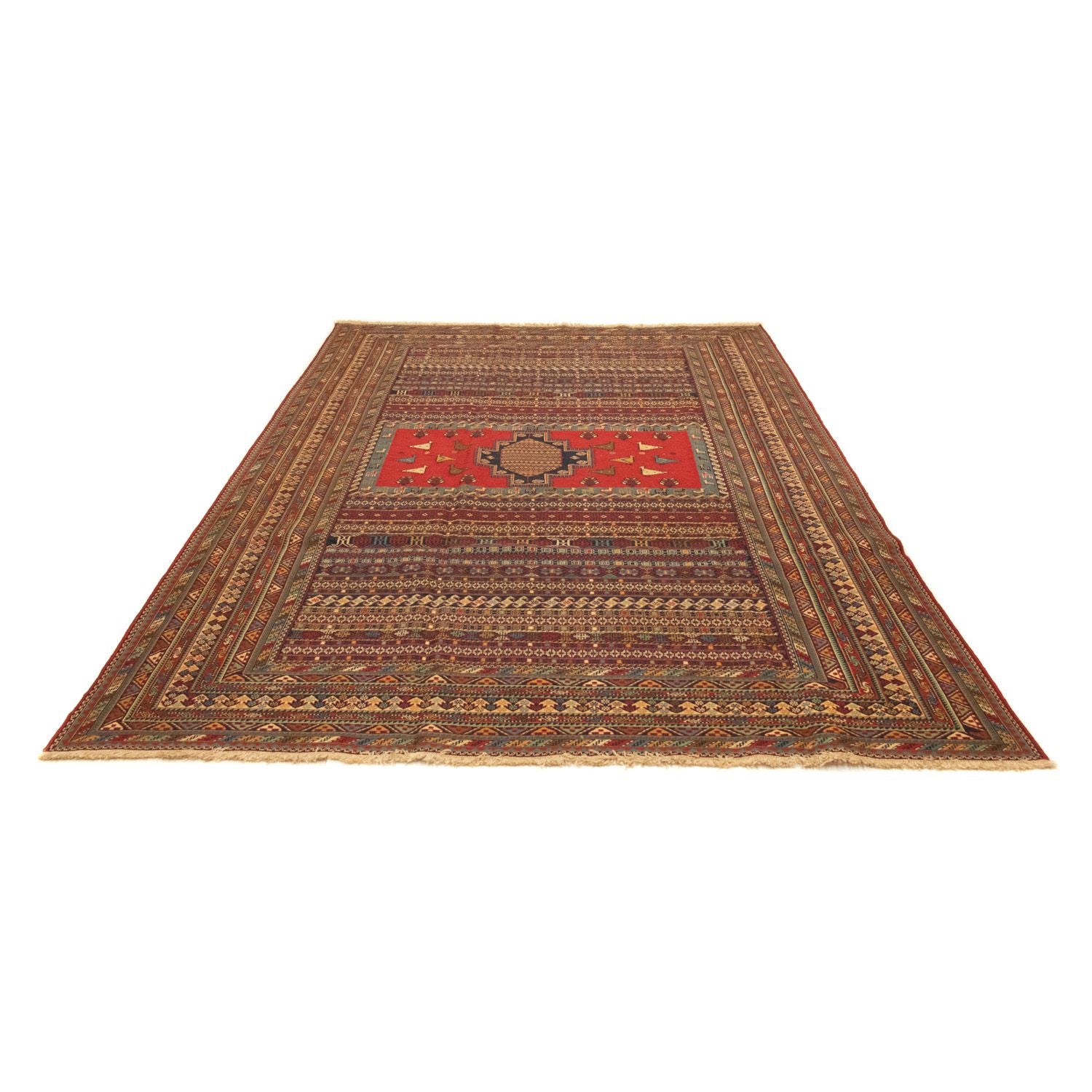 Tapis persan - Nomadic - 300 x 192 cm - multicolore