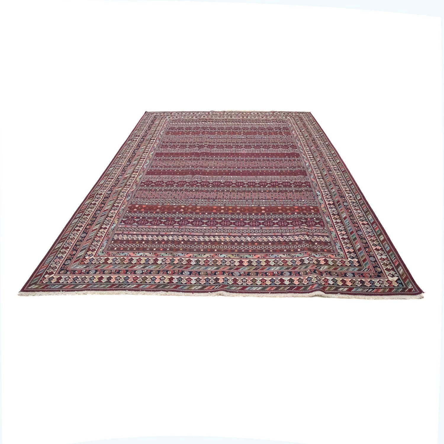 Tapis persan - Nomadic - 304 x 196 cm - multicolore