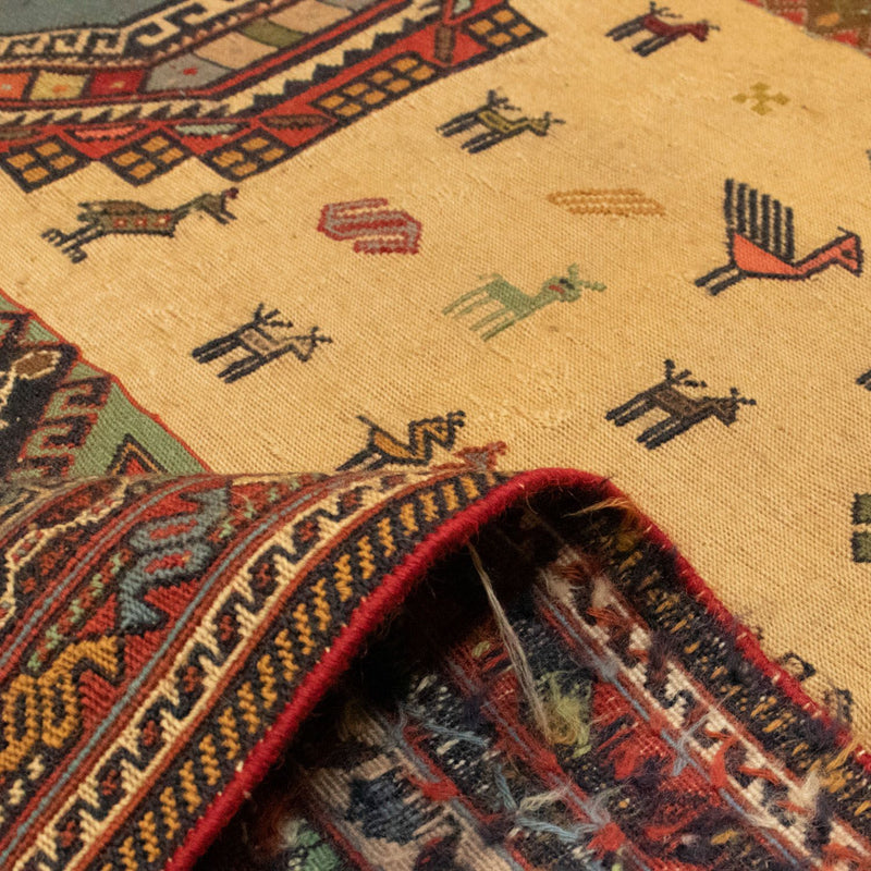 Tapis persan - Nomadic - 298 x 201 cm - or