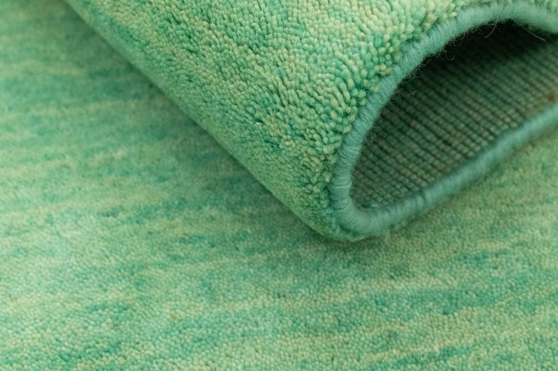 Tapis Gabbeh - Softy - 300 x 250 cm - vert clair