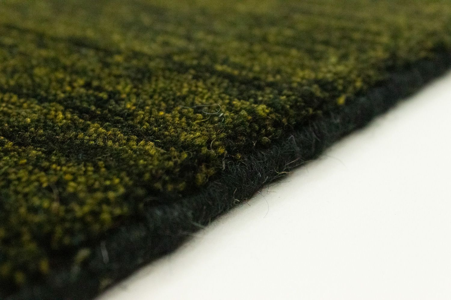 Tapis Gabbeh - Softy - 300 x 250 cm - vert foncé