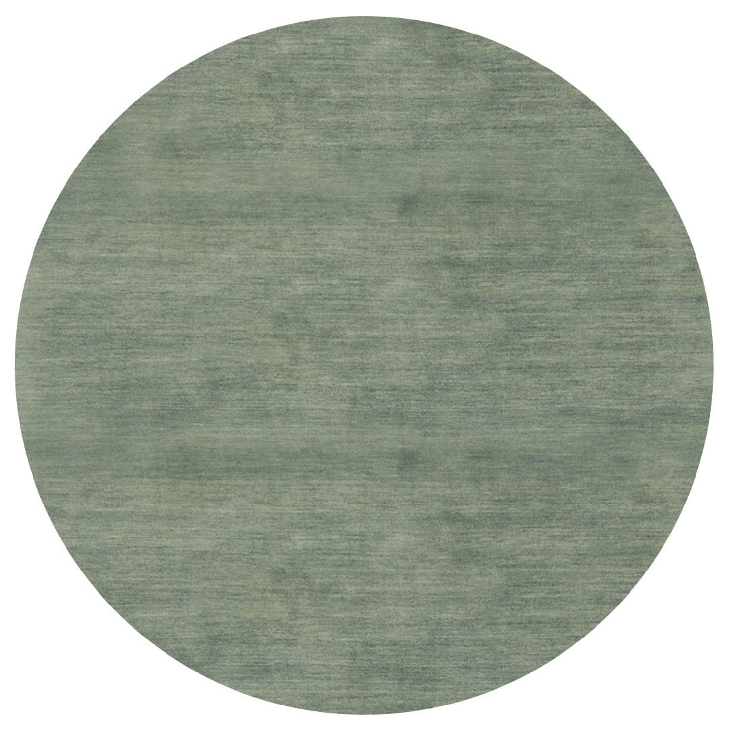 Tapis Gabbeh - Indus ronde  - 200 x 200 cm - argent