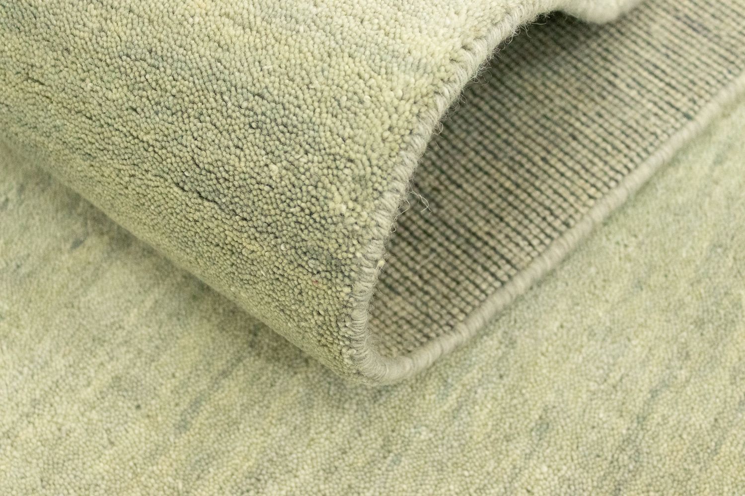 Tapis de couloir Tapis Gabbeh - Indus - 350 x 80 cm - argent
