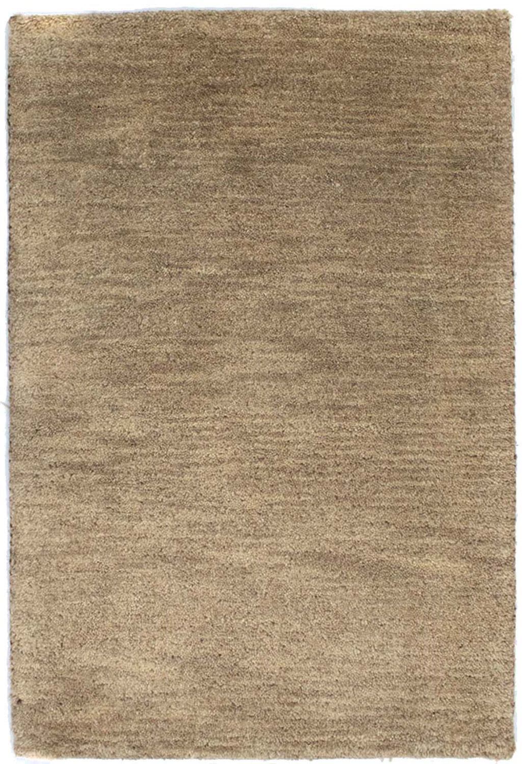 Tapis Gabbeh - Indus - 90 x 60 cm - argent