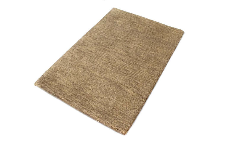 Tapis Gabbeh - Indus - 90 x 60 cm - argent