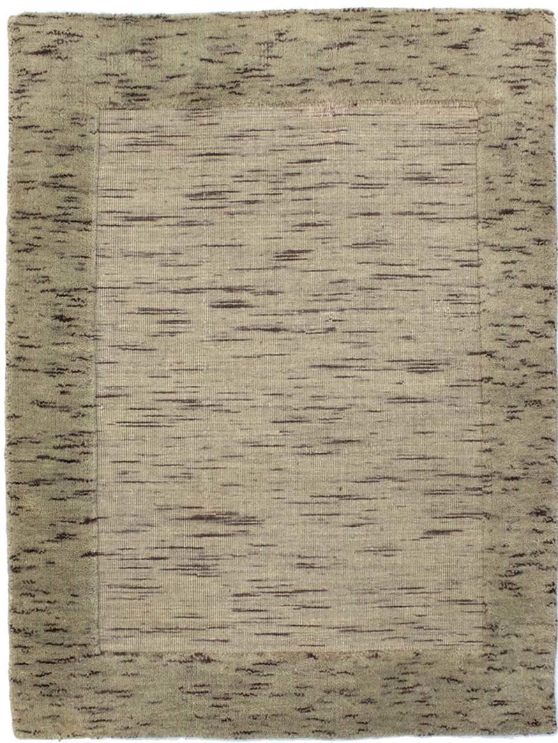 Tapis en laine - 90 x 60 cm - argent
