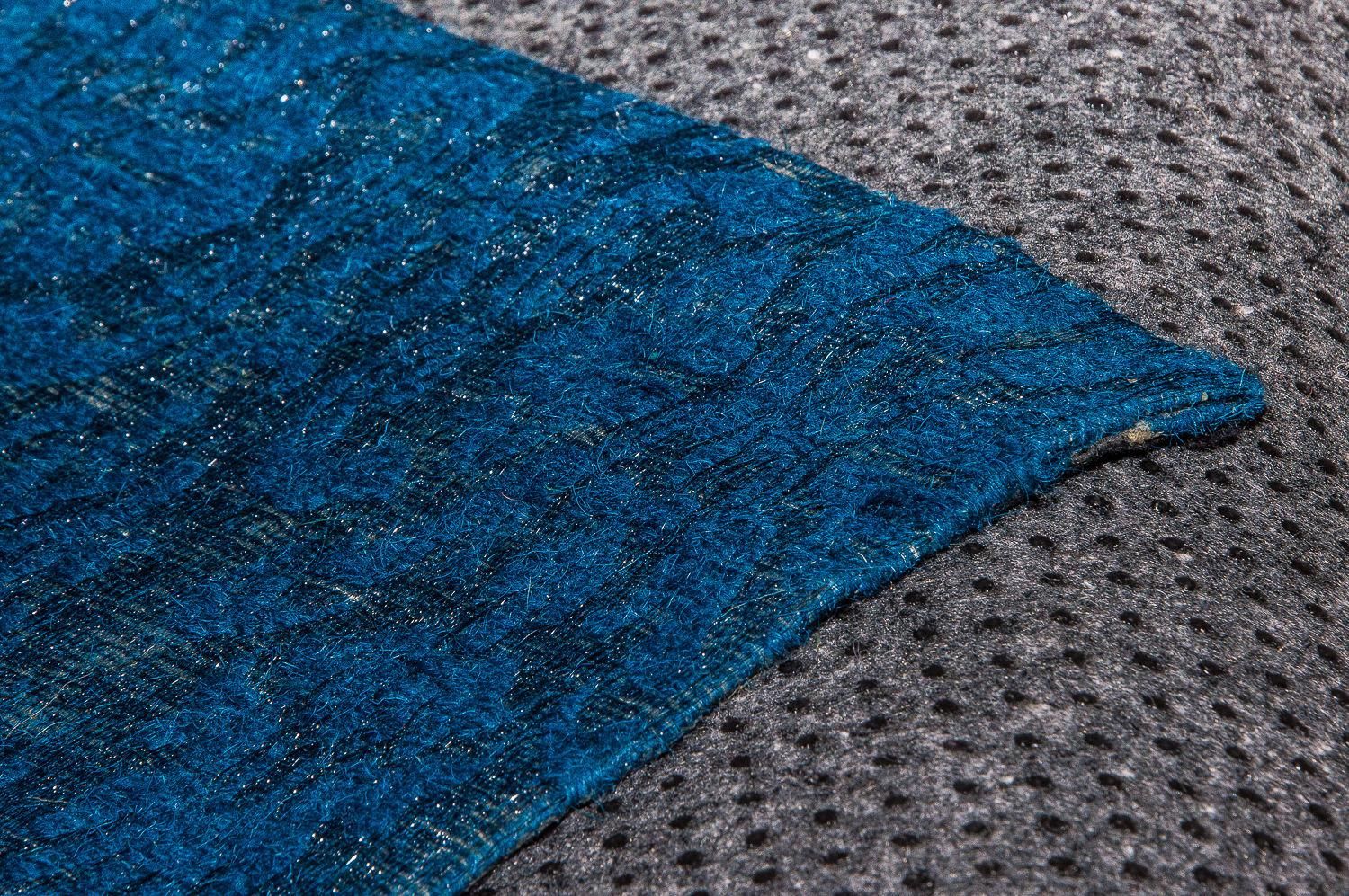 Tapis patchwork - 240 x 170 cm - turquoise